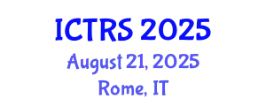 International Conference on Theology and Religious Studies (ICTRS) August 21, 2025 - Rome, Italy