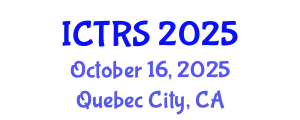 International Conference on Theology and Religious Studies (ICTRS) October 16, 2025 - Quebec City, Canada