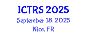 International Conference on Theology and Religious Studies (ICTRS) September 18, 2025 - Nice, France