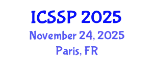 International Conference on Sociological Social Psychology (ICSSP) November 24, 2025 - Paris, France