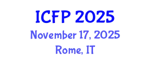 International Conference on Forensic Psychology (ICFP) November 17, 2025 - Rome, Italy