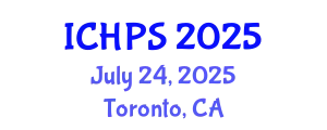 International Conference on Health Psychology and Stress (ICHPS) July 24, 2025 - Toronto, Canada