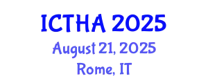 International Conference on Theory and History of Architecture (ICTHA) August 21, 2025 - Rome, Italy