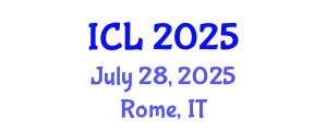 International Conference on Law (ICL) July 28, 2025 - Rome, Italy