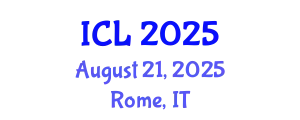 International Conference on Law (ICL) August 21, 2025 - Rome, Italy
