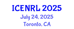 International Conference on Environmental and Natural Resources Law (ICENRL) July 24, 2025 - Toronto, Canada