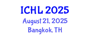 International Conference on Health Law (ICHL) August 21, 2025 - Bangkok, Thailand
