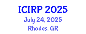 International Conference on Immigration and Refugee Policy (ICIRP) July 24, 2025 - Rhodes, Greece