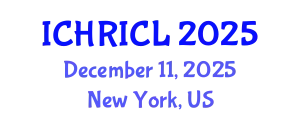 International Conference on Human Rights and International Criminal Law (ICHRICL) December 11, 2025 - New York, United States