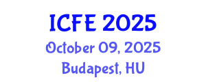 International Conference on Nutrition and Food Engineering (ICFE) October 09, 2025 - Budapest, Hungary