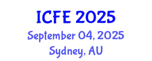 International Conference on Nutrition and Food Engineering (ICFE) September 04, 2025 - Sydney, Australia