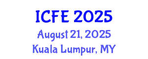 International Conference on Nutrition and Food Engineering (ICFE) August 21, 2025 - Kuala Lumpur, Malaysia