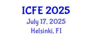 International Conference on Nutrition and Food Engineering (ICFE) July 17, 2025 - Helsinki, Finland