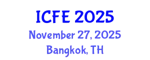 International Conference on Nutrition and Food Engineering (ICFE) November 27, 2025 - Bangkok, Thailand