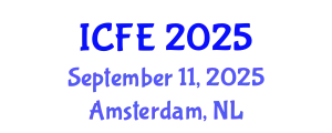 International Conference on Nutrition and Food Engineering (ICFE) September 11, 2025 - Amsterdam, Netherlands