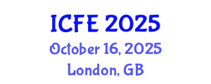 International Conference on Nutrition and Food Engineering (ICFE) October 16, 2025 - London, United Kingdom
