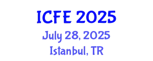 International Conference on Nutrition and Food Engineering (ICFE) July 28, 2025 - Istanbul, Turkey