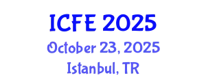 International Conference on Nutrition and Food Engineering (ICFE) October 23, 2025 - Istanbul, Turkey