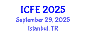International Conference on Nutrition and Food Engineering (ICFE) September 29, 2025 - Istanbul, Turkey