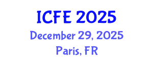 International Conference on Nutrition and Food Engineering (ICFE) December 29, 2025 - Paris, France