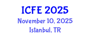 International Conference on Nutrition and Food Engineering (ICFE) November 10, 2025 - Istanbul, Turkey