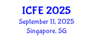 International Conference on Nutrition and Food Engineering (ICFE) September 11, 2025 - Singapore, Singapore