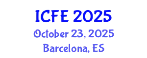 International Conference on Nutrition and Food Engineering (ICFE) October 23, 2025 - Barcelona, Spain
