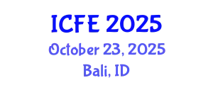 International Conference on Nutrition and Food Engineering (ICFE) October 23, 2025 - Bali, Indonesia