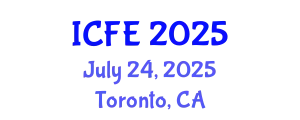 International Conference on Nutrition and Food Engineering (ICFE) July 24, 2025 - Toronto, Canada