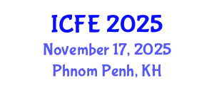 International Conference on Nutrition and Food Engineering (ICFE) November 17, 2025 - Phnom Penh, Cambodia