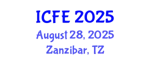 International Conference on Nutrition and Food Engineering (ICFE) August 28, 2025 - Zanzibar, Tanzania