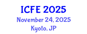 International Conference on Nutrition and Food Engineering (ICFE) November 24, 2025 - Kyoto, Japan