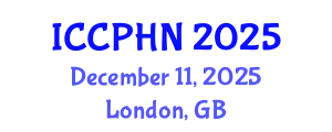 International Conference on Clinical and Public Health Nutrition (ICCPHN) December 11, 2025 - London, United Kingdom