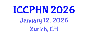 International Conference on Clinical and Public Health Nutrition (ICCPHN) January 12, 2026 - Zurich, Switzerland