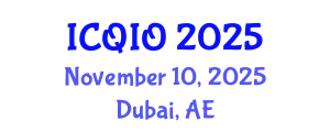 International Conference on Quantum Information and Optics (ICQIO) November 10, 2025 - Dubai, United Arab Emirates