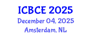 International Conference on Building and Civil Engineering (ICBCE) December 04, 2025 - Amsterdam, Netherlands