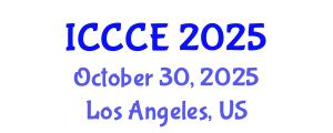 International Conference on Construction Materials and Civil Engineering (ICCCE) October 30, 2025 - Los Angeles, United States