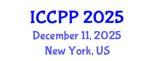 International Conference on Clinical Psychology and Psychopathology (ICCPP) December 11, 2025 - New York, United States