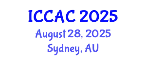 International Conference on Chemometrics in Analytical Chemistry (ICCAC) August 28, 2025 - Sydney, Australia