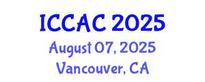 International Conference on Chemometrics in Analytical Chemistry (ICCAC) August 07, 2025 - Vancouver, Canada