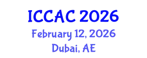 International Conference on Chemometrics in Analytical Chemistry (ICCAC) February 12, 2026 - Dubai, United Arab Emirates
