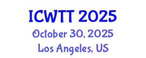 International Conference on Wastewater Treatment Technologies (ICWTT) October 30, 2025 - Los Angeles, United States