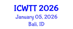 International Conference on Wastewater Treatment Technologies (ICWTT) January 05, 2026 - Bali, Indonesia