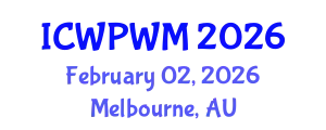 International Conference on Water Purification and Wastewater Management (ICWPWM) February 02, 2026 - Melbourne, Australia