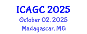 International Conference on Applied Green Chemistry (ICAGC) October 02, 2025 - Madagascar, Madagascar