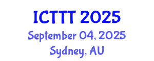 International Conference on Telecare, Telehealth and Telemedicine (ICTTT) September 04, 2025 - Sydney, Australia