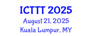 International Conference on Telecare, Telehealth and Telemedicine (ICTTT) August 21, 2025 - Kuala Lumpur, Malaysia