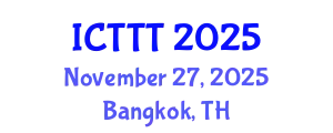 International Conference on Telecare, Telehealth and Telemedicine (ICTTT) November 27, 2025 - Bangkok, Thailand