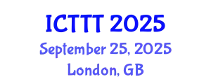 International Conference on Telecare, Telehealth and Telemedicine (ICTTT) September 25, 2025 - London, United Kingdom