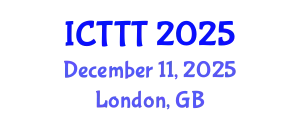 International Conference on Telecare, Telehealth and Telemedicine (ICTTT) December 11, 2025 - London, United Kingdom